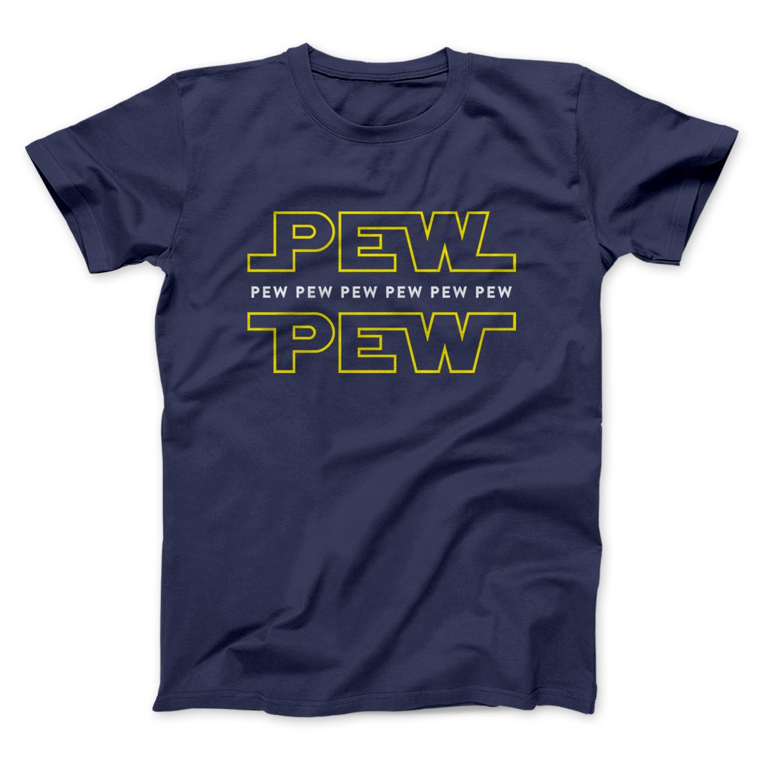 Pew Pew Funny Movie Unisex T-Shirt Gift For Friends - Graphicwearhub
