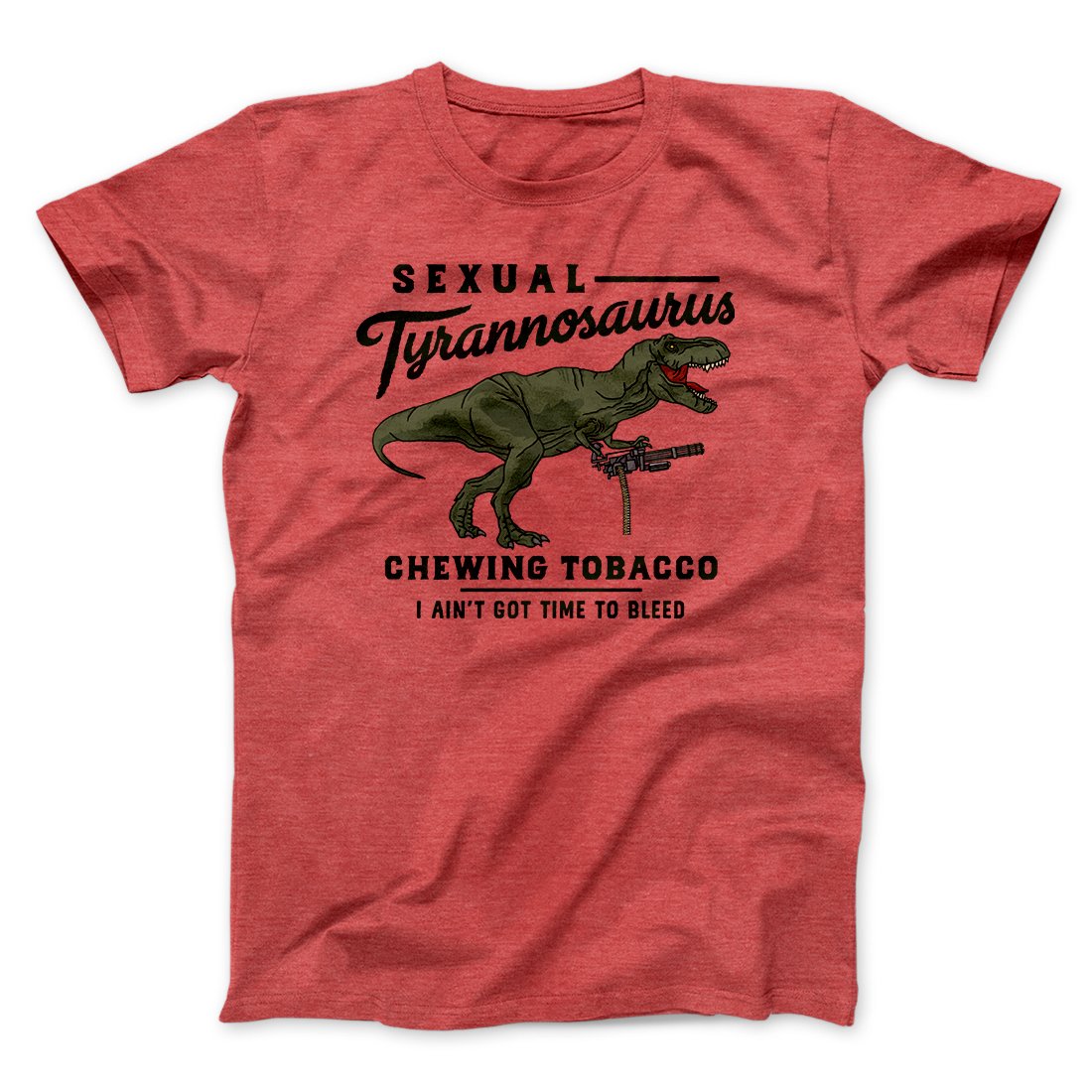 Sexual Tyrannosaurus Chewing Tobacco Funny Movie Unisex T-Shirt Best Gift For Friends - Graphicwearhub
