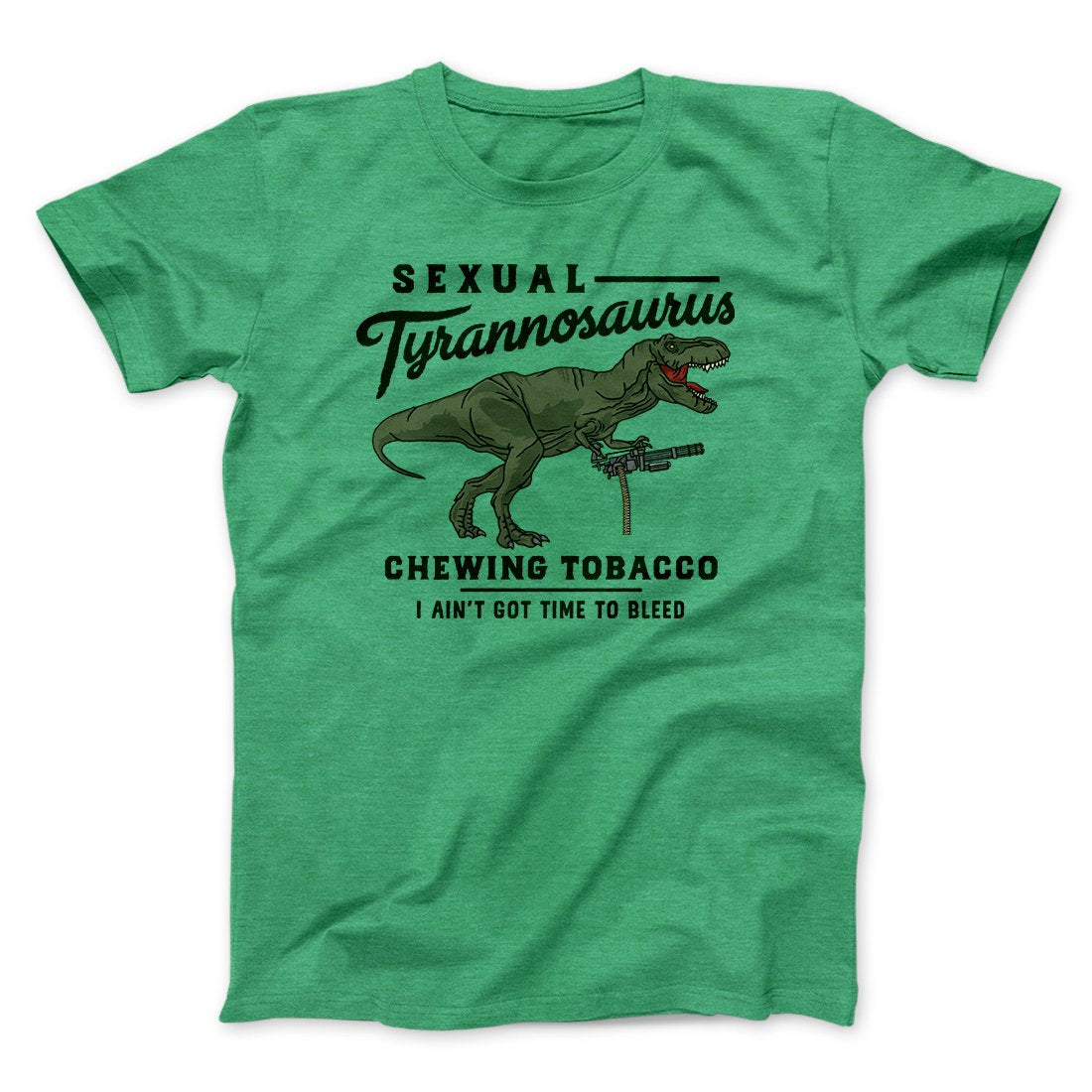 Sexual Tyrannosaurus Chewing Tobacco Funny Movie Unisex T-Shirt Best Gift For Friends - Graphicwearhub