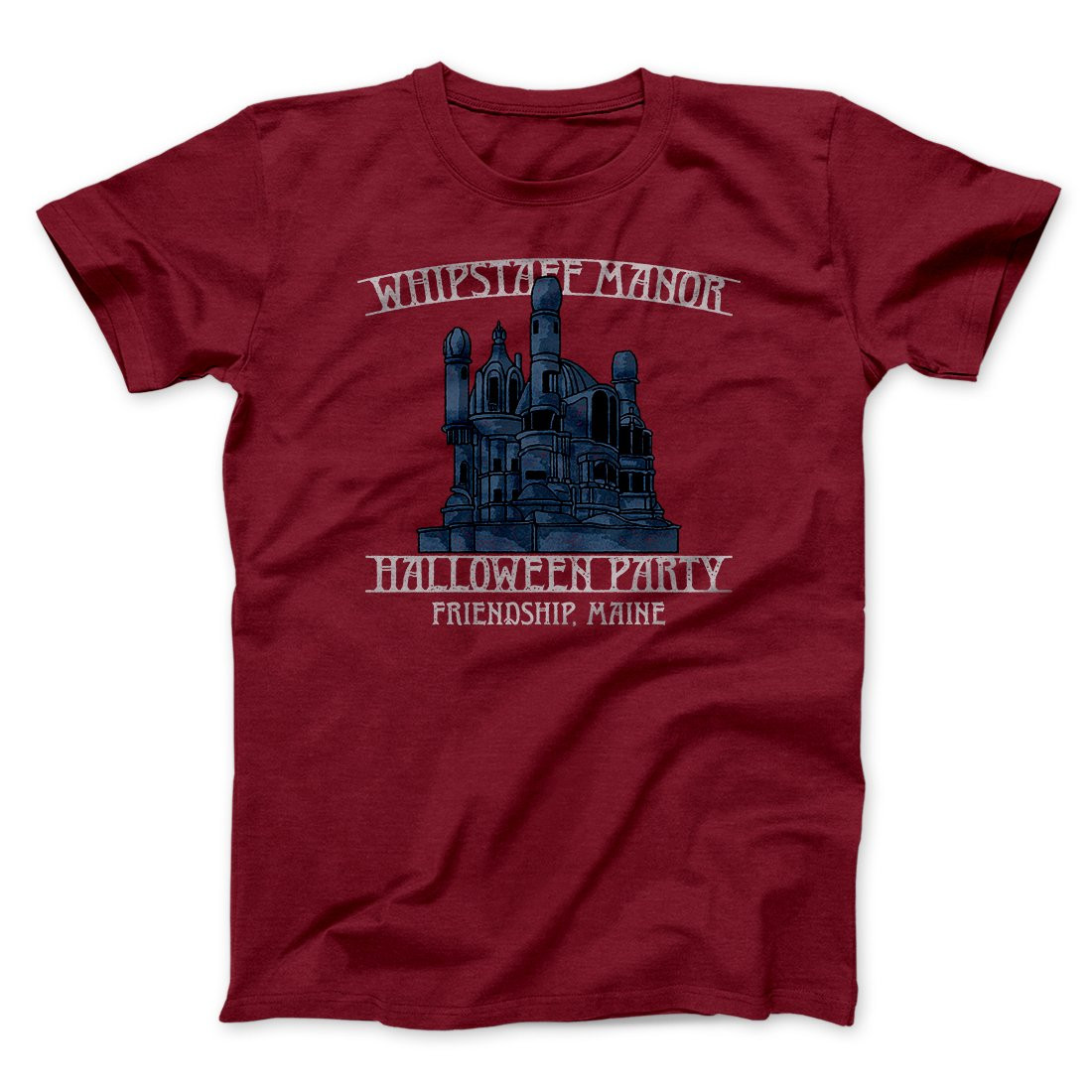 Whipstaff Manor Halloween Party Funny Movie Unisex T-Shirt Present For Friends - Graphicwearhub