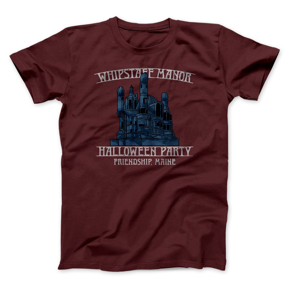 Whipstaff Manor Halloween Party Funny Movie Unisex T-Shirt Present For Friends - Graphicwearhub