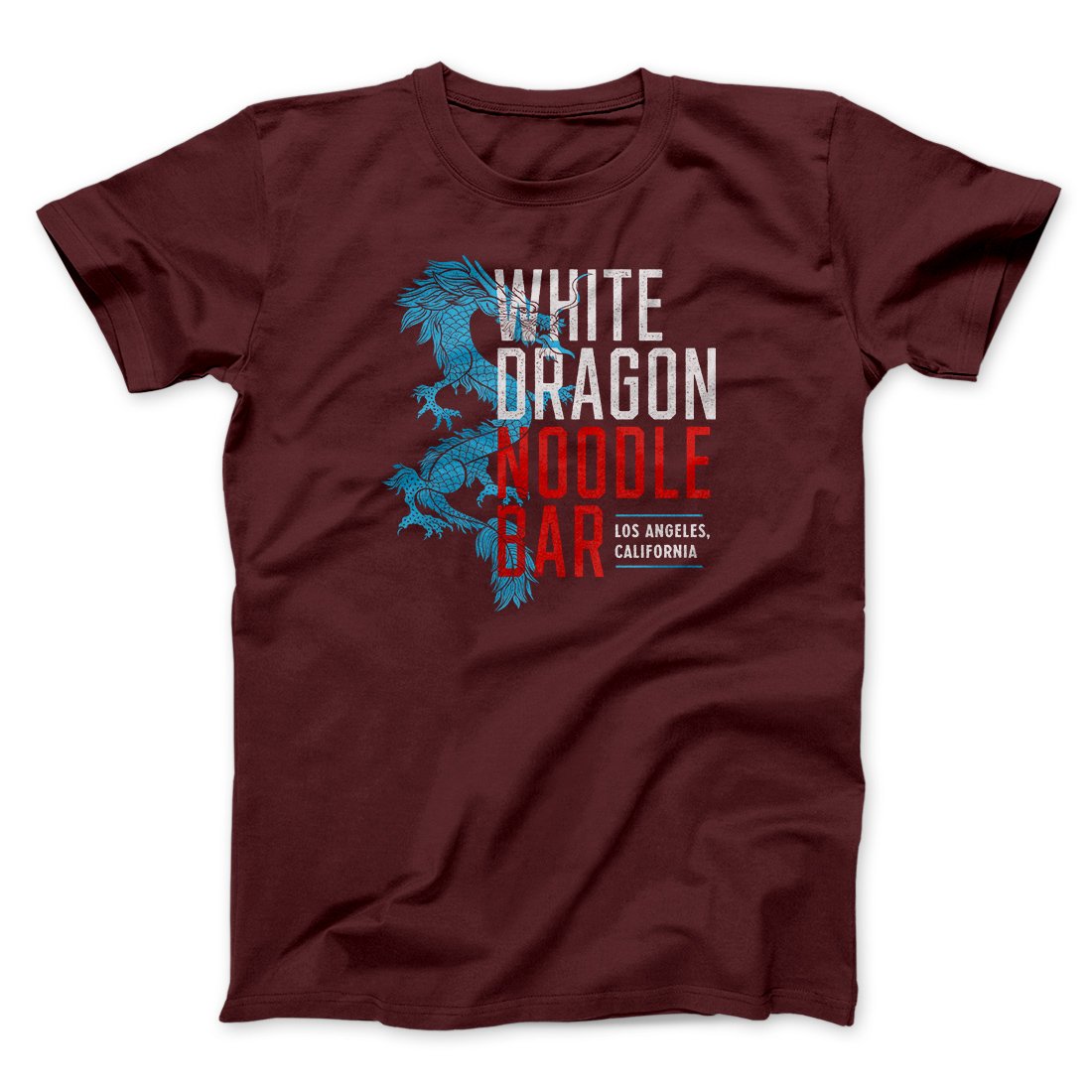 White Dragon Noodle Bar Funny Movie Unisex T-Shirt Best Gift For Friends - Graphicwearhub