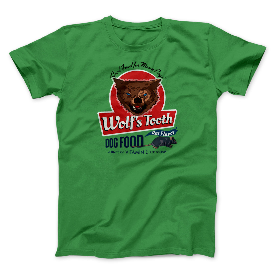 Wolf's Tooth Dog Food Funny Movie Unisex T-Shirt Gift For Friends - Graphicwearhub