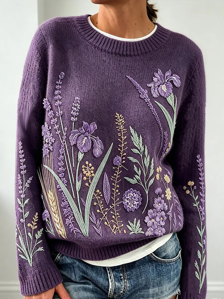Alzheimer's Awareness Merch Sweater Dementia Support Clothing Gift For Mom - GWH
