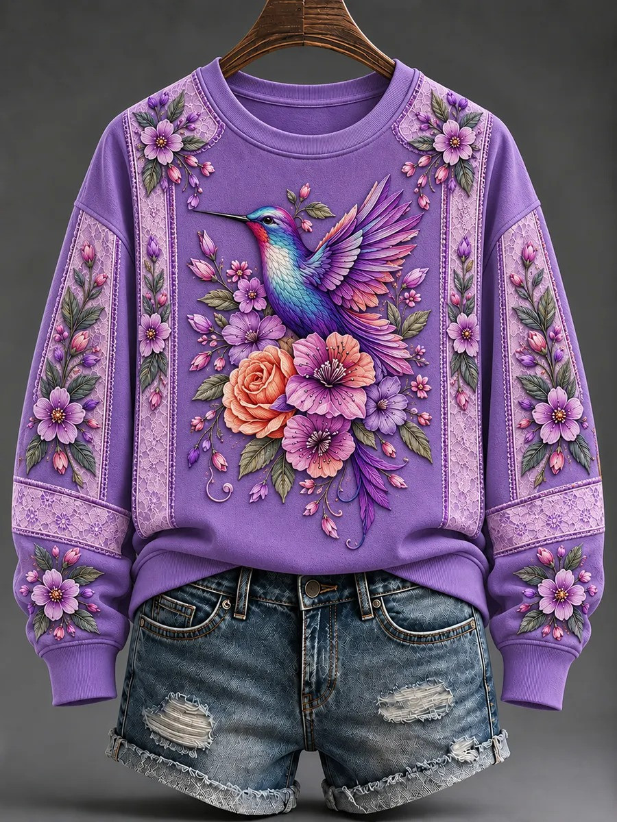 Alzheimer's Awareness Merch Sweatshirt Alzheimer Disease Awareness Clothes Gift For Mom - GWH