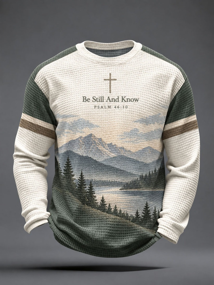 Be Still And Know Long Sleeve Shirt Christian Merch Gift For Friends - Gwh