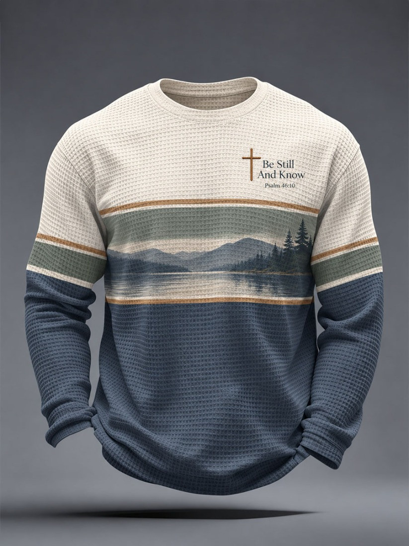 Be Still And Know Long Sleeve Shirt Christian Merch Unique Gift For Bestie - Gwh