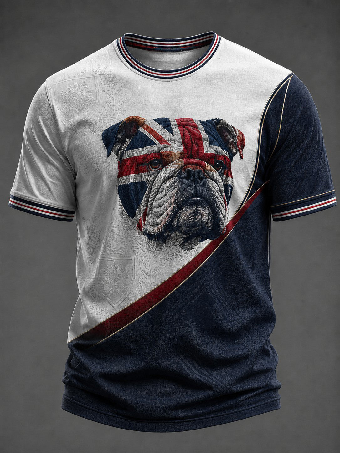 British Bulldog Merch Union Jack Flag T-Shirt Classic Apparel Gift For Brother - GWH
