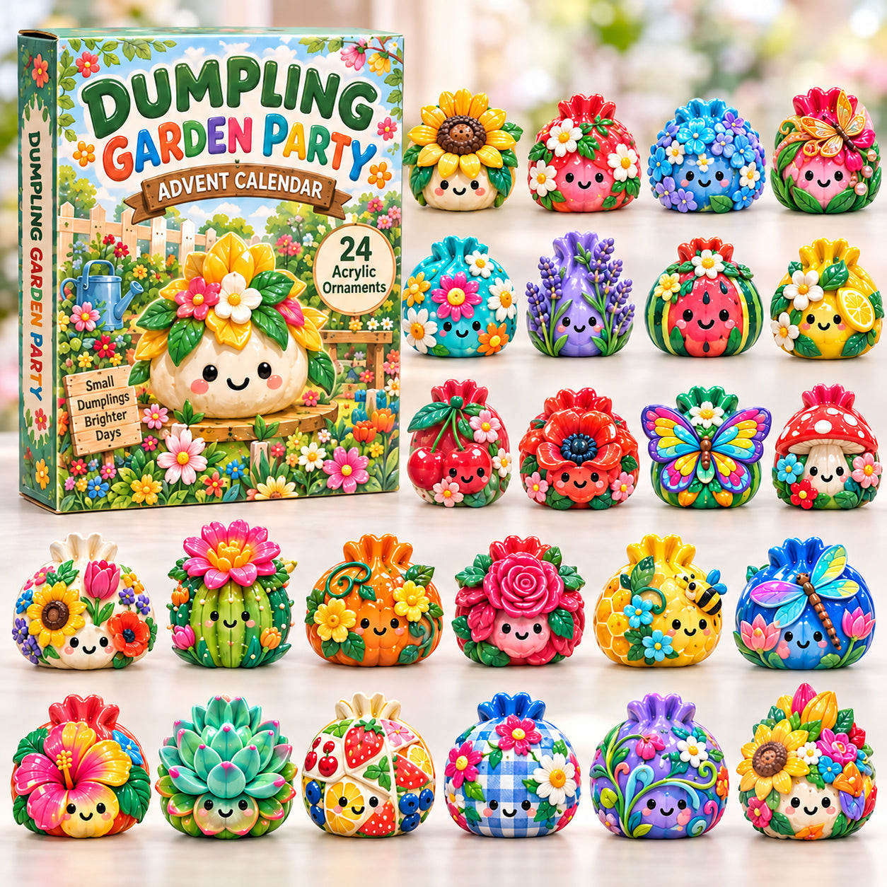 Dumpling Garden Party Advent Calendar 2026 Christmas Countdown Gifts For Gardeners - GWH