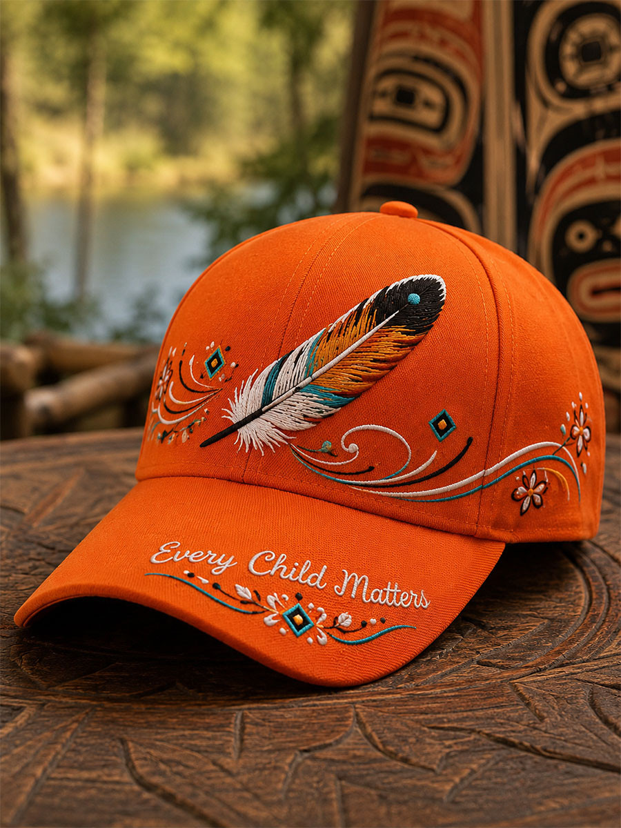 Every Child Matters Hat Support Indigenous Canada Ball Cap Gift For Her - GWH