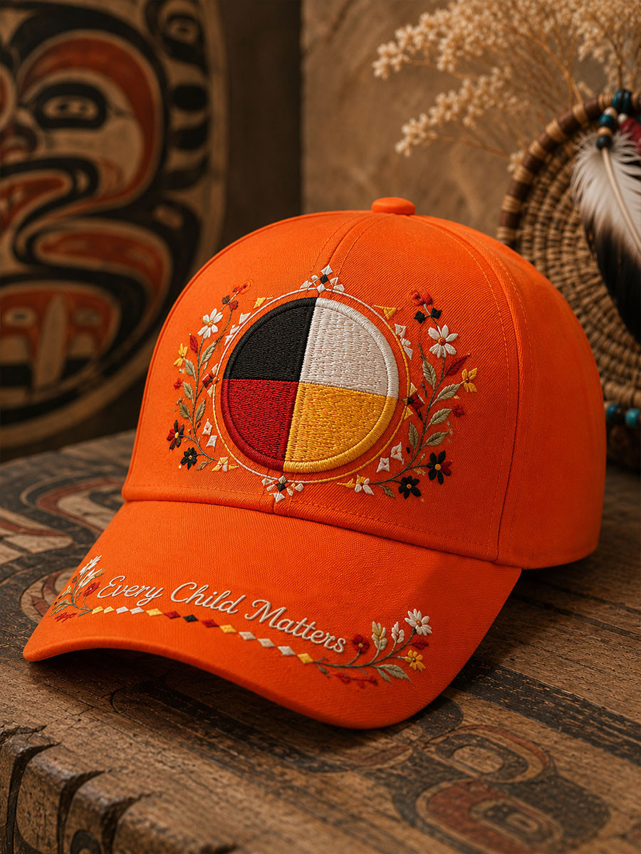 Every Child Matters Hat That Support Indigenous Canada Ball Cap Gift Ideas - GWH