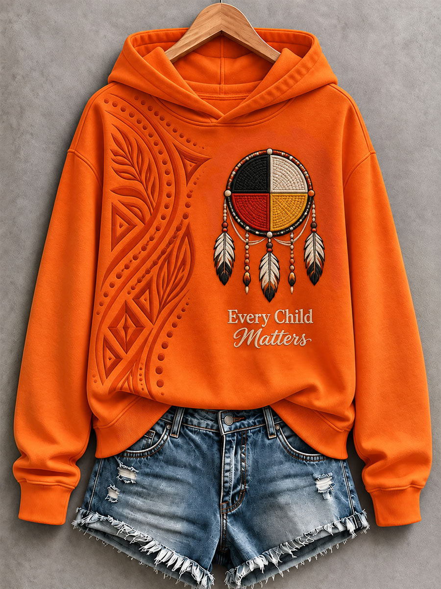 Every Child Matters Hoodie Orange Shirt Day Merch Gifts Ideas For Her - GWH