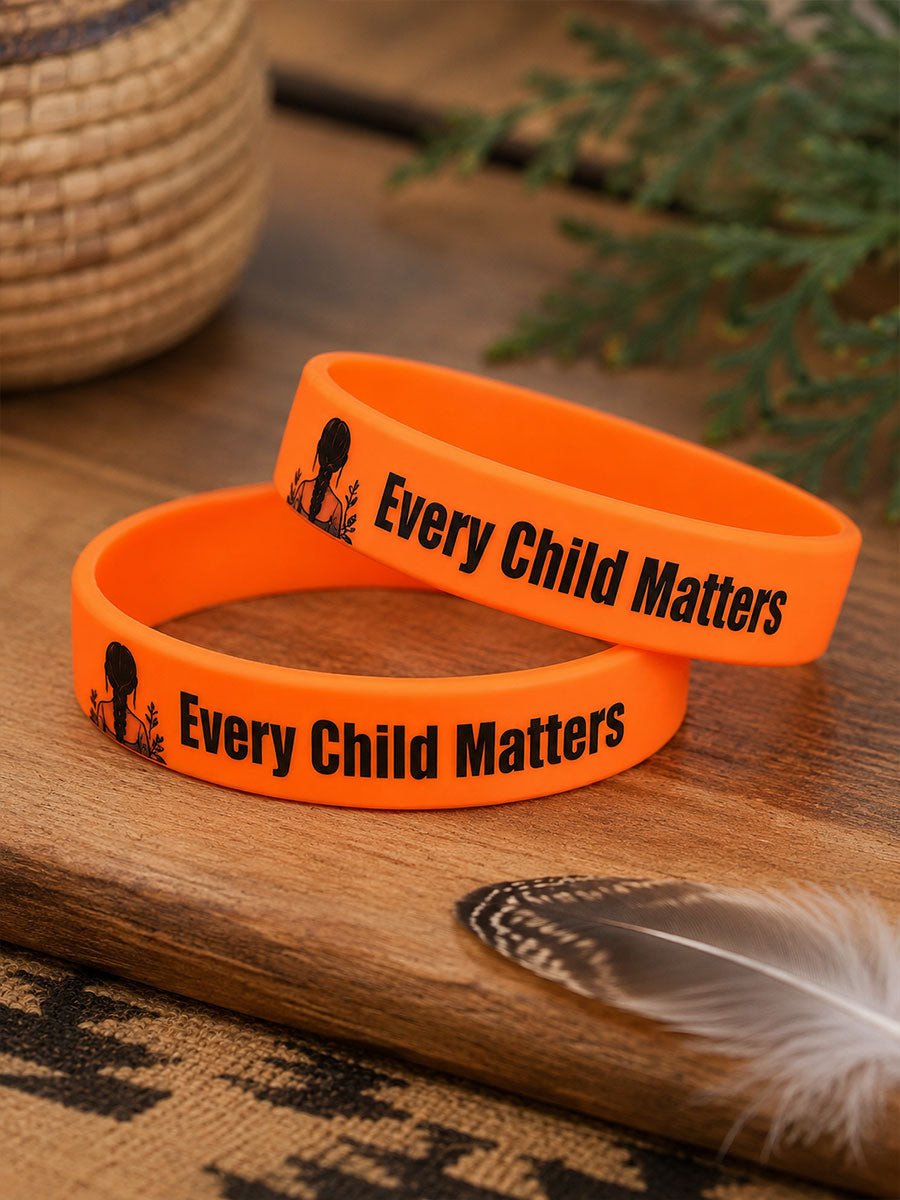 Every Child Matters Silicone Wristband Gift For Orange Shirt Day - GWH
