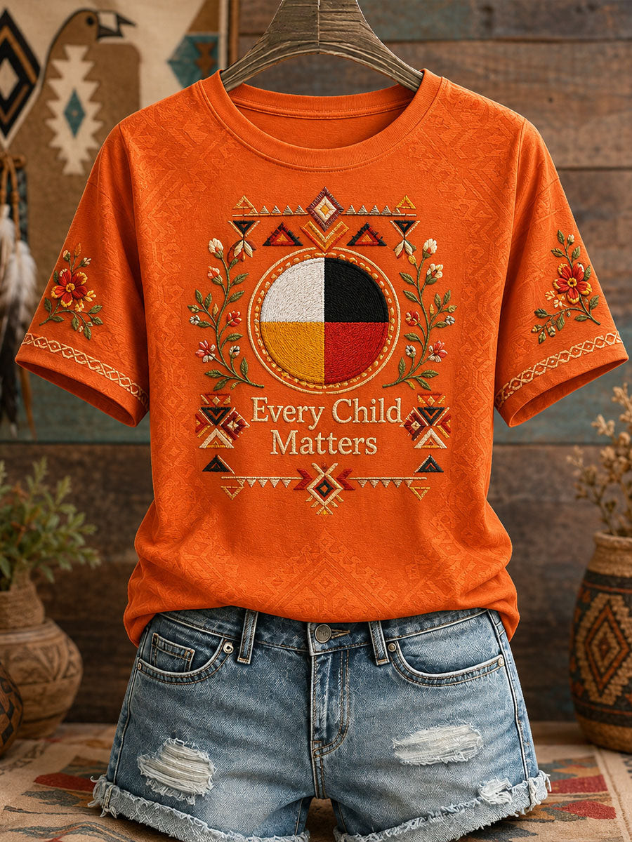 Every Child Matters T-Shirt Canada Day Shirt Merch Gift Ideas For Women - GWH
