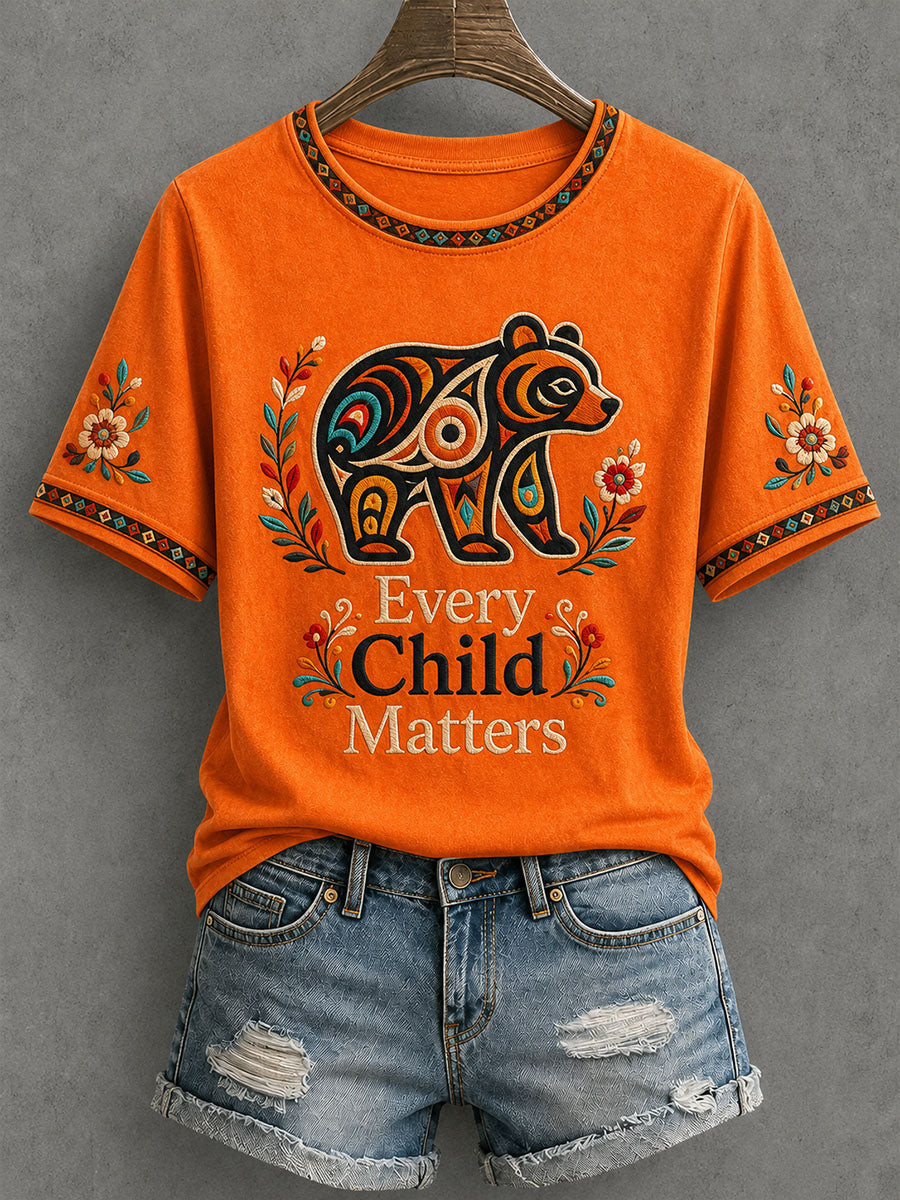 Every Child Matters T-Shirt Orange Shirt Day Merchandise Supports Gift Ideas - GWH