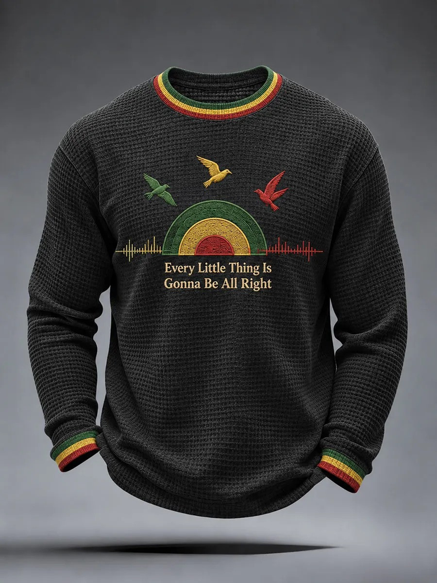 Every Little Thing Is Gonna Be All Right Long Sleeve Shirt Music Lovers Apparel Ideas - GWH