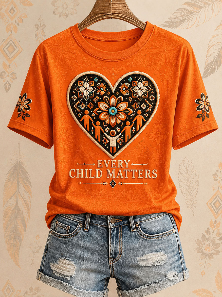 Every Little Thing Is Gonna Be All Right T-Shirt Orange Shirt Day Apparel Gift For Her - GWH