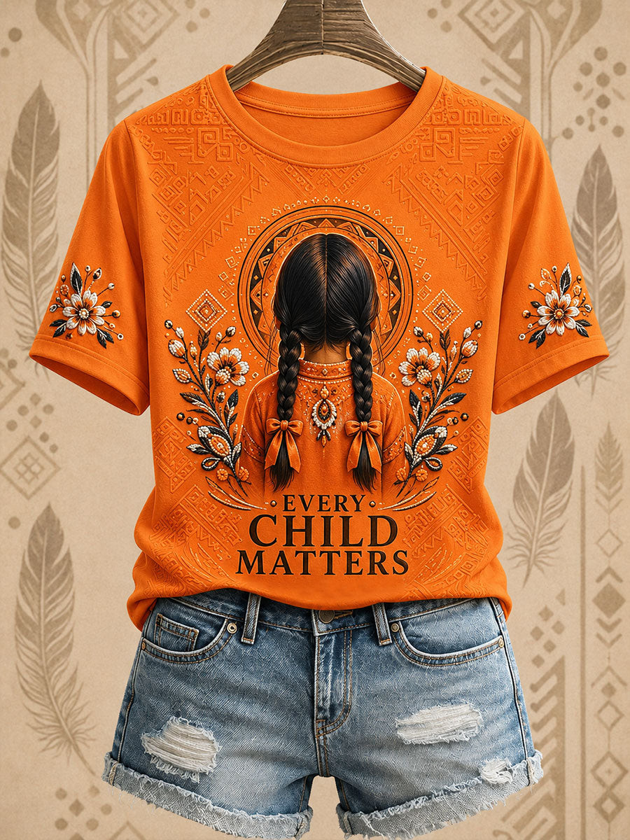 Every Little Thing Is Gonna Be All Right T-Shirt Orange Shirt Day Apparel Gift Ideas - GWH
