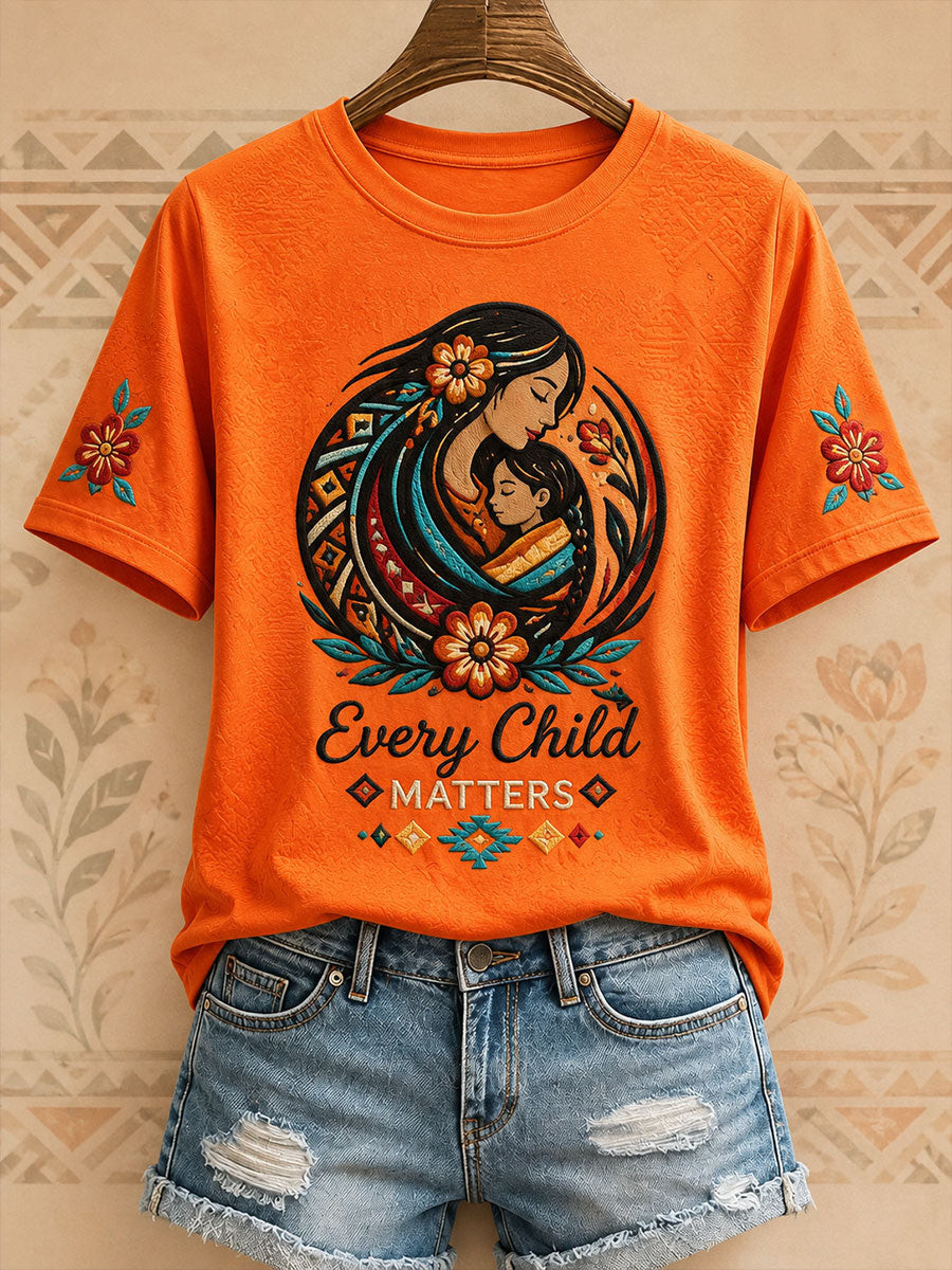 Every Little Thing Is Gonna Be All Right T-Shirt Orange Shirt Day Merch Gift - GWH