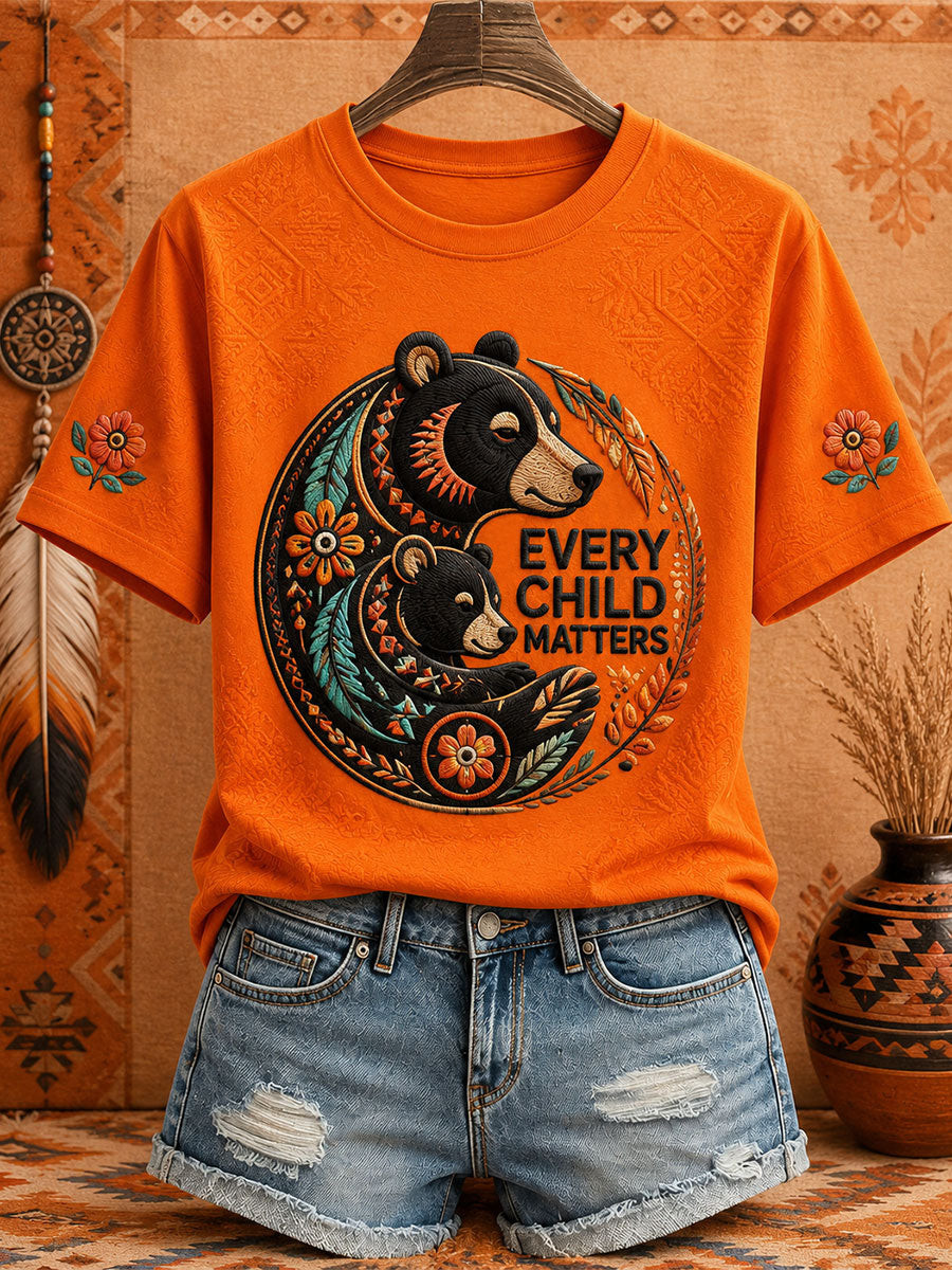 Every Little Thing Is Gonna Be All Right T-Shirt Orange Shirt Day Merch Gift For Her - GWH