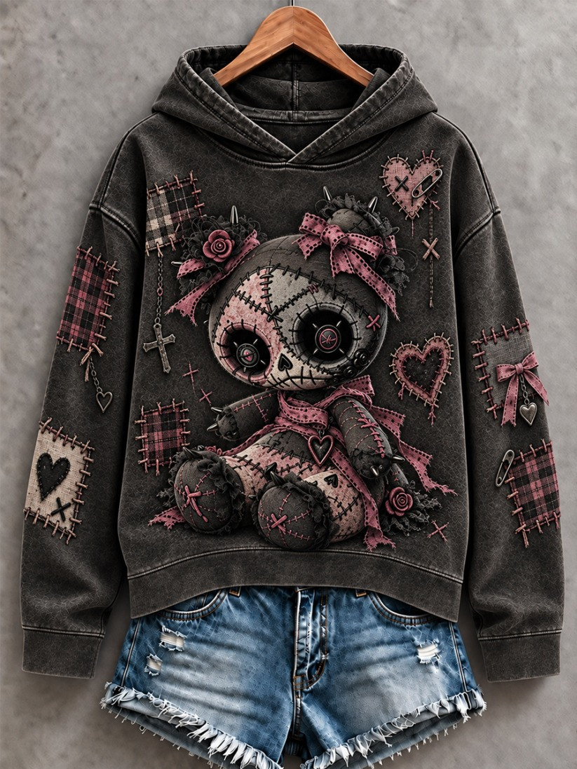 Halloween Creepy Dolls Hoodie Cute Halloween Gifts For Coworkers - GWH