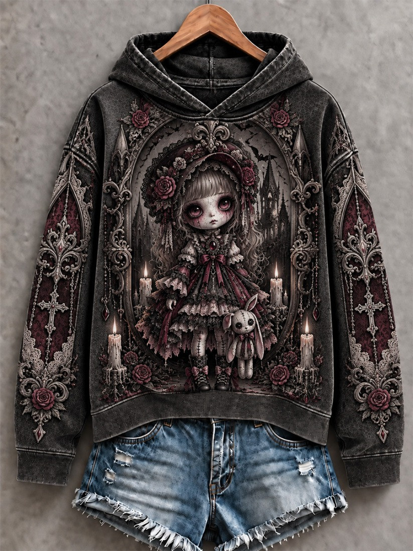Halloween Creepy Dolls Hoodie Halloween Horror Nights Apparel Gift Ideas - GWH