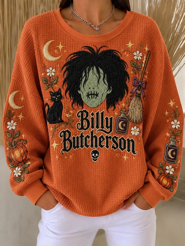 Halloween Merch Billy Butcherson Sweatshirt Halloween Clothing Gifts For Mom - GWH