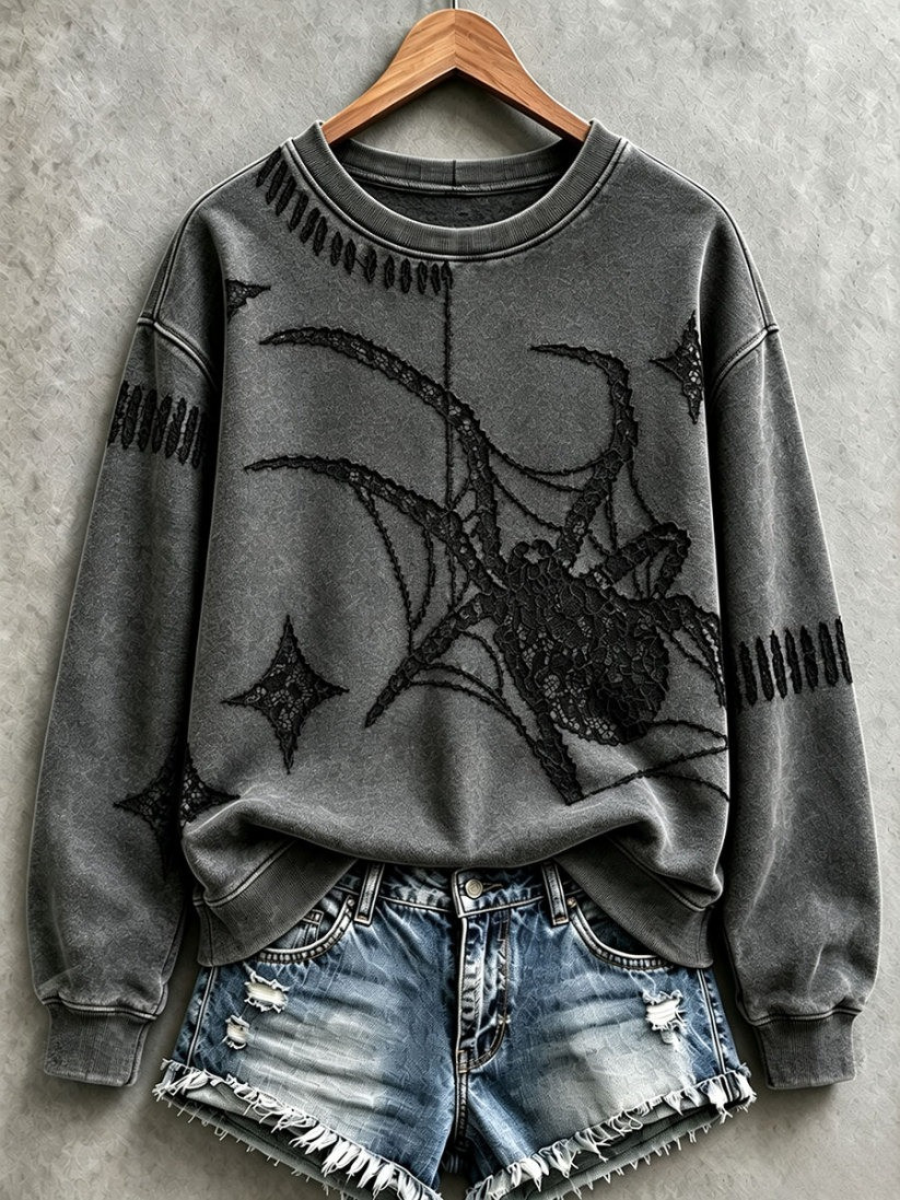 Halloween Spider Sweatshirt Halloween Horror Nights Sweatshirt Gift For Daughter - GWH