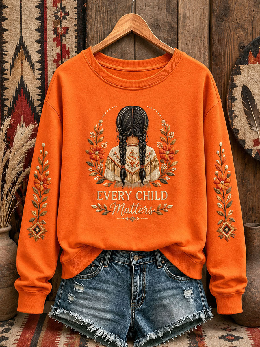 Orange Shirt Day Merch Sweatshirt Women's Apparel Good Gifts For Mom - GWH