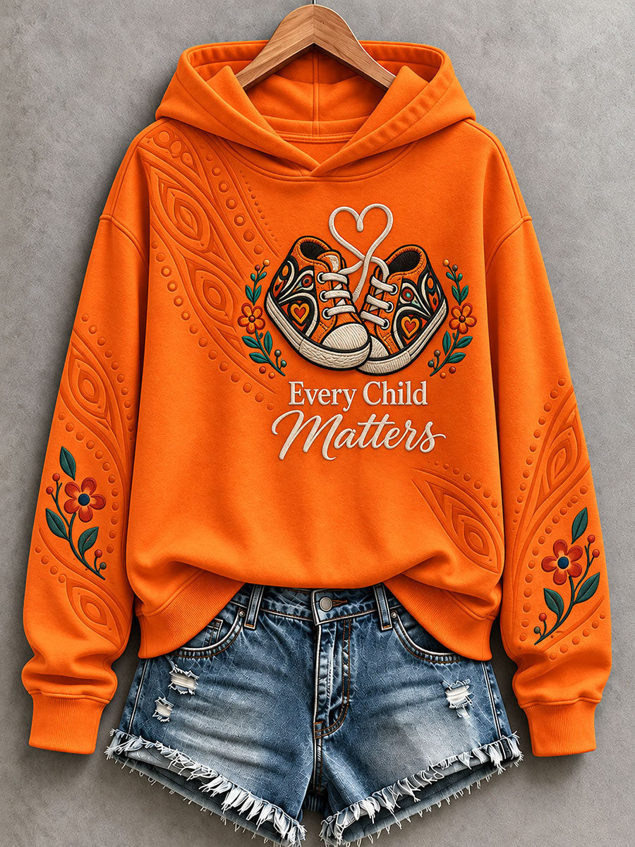 Orange Shirt Day Merch Turtle Hoodie Every Child Matters Merch Gift For Her - GWH