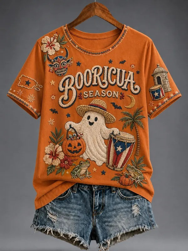 Puerto Rico Pride Halloween Merch Booricua Season T-Shirt Halloween Outfits Gifts For Son - GWH