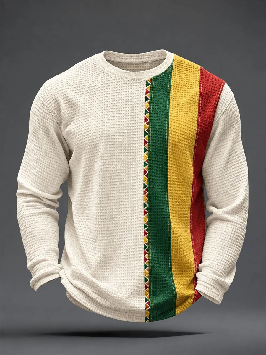 Reggae Inspired Long Sleeve Shirt Jamaican Music Vintage Apparel Best Gifts For Music Lovers - GWH