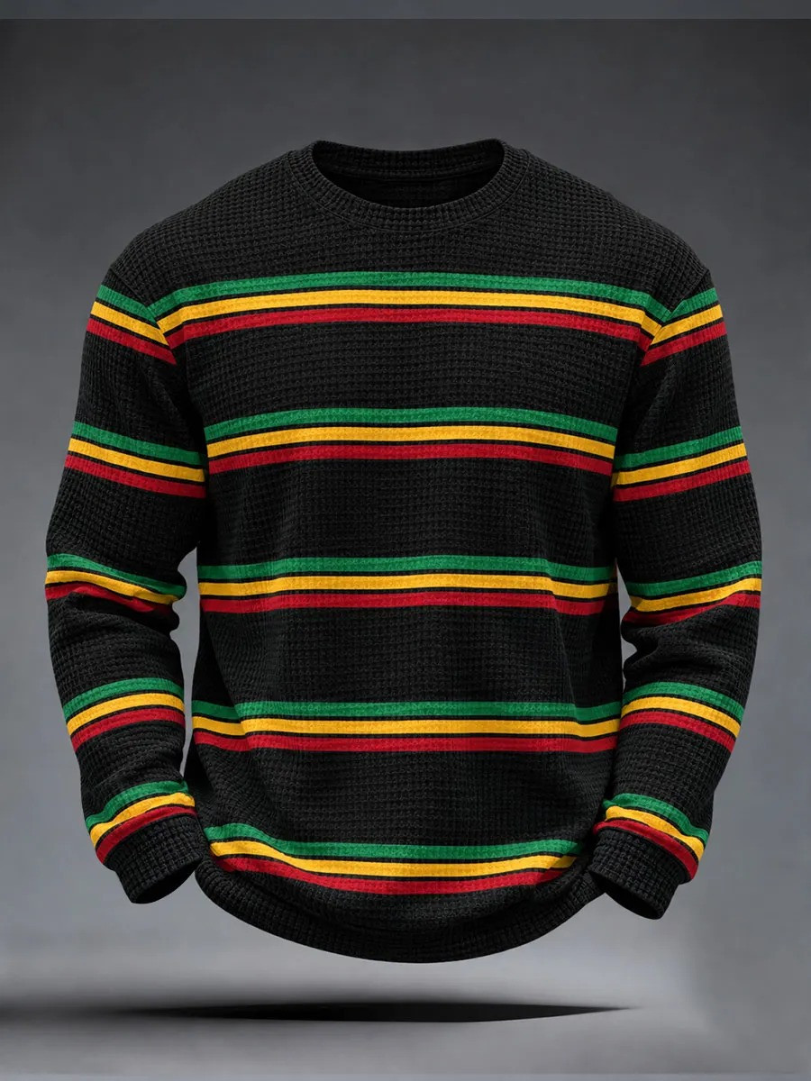 Reggae Inspired Long Sleeve Shirt Jamaican Reggae Outfit Gifts For Music Lovers - GWH